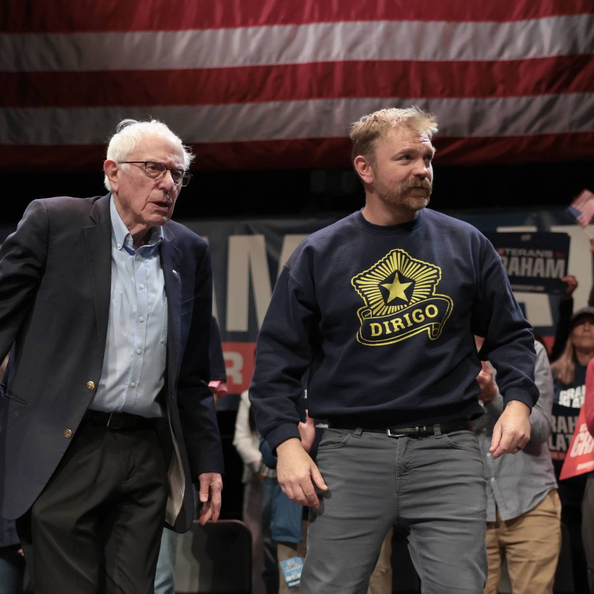Maine Democratic Candidate For Senate Graham Platner Campaigns Across The State
