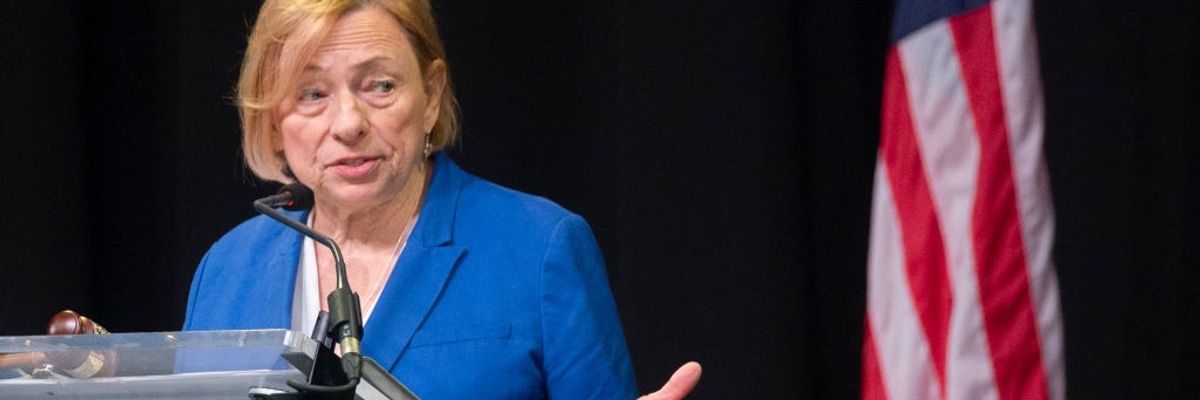 Maine Gov. Janet Mills speaks