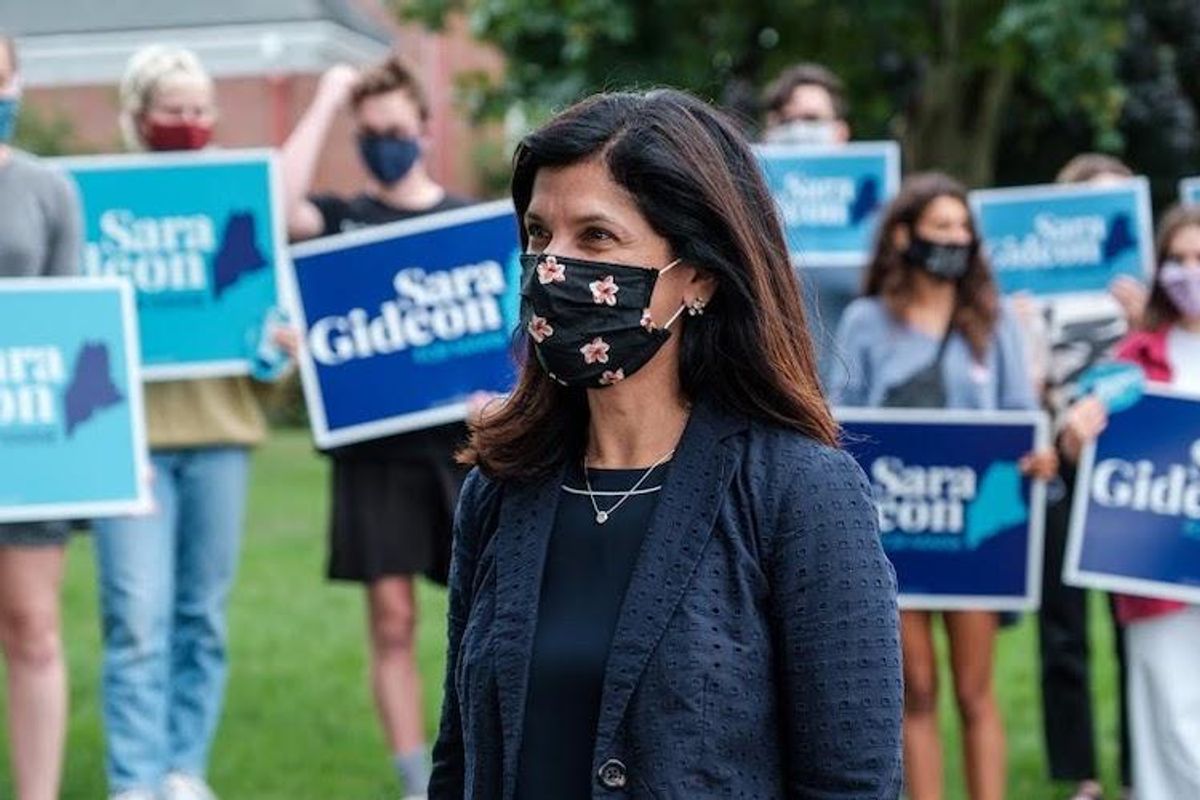 Bye Bye Senator Collins': Victory for Democrat Sarah Gideon in