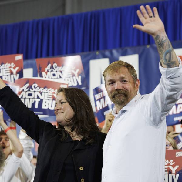 Maine Senate Candidate Graham Platner Holds His Primary Election Night Event