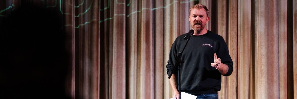 Maine Senatorial Candidate Graham Platner Speaks To Voters During Town Hall