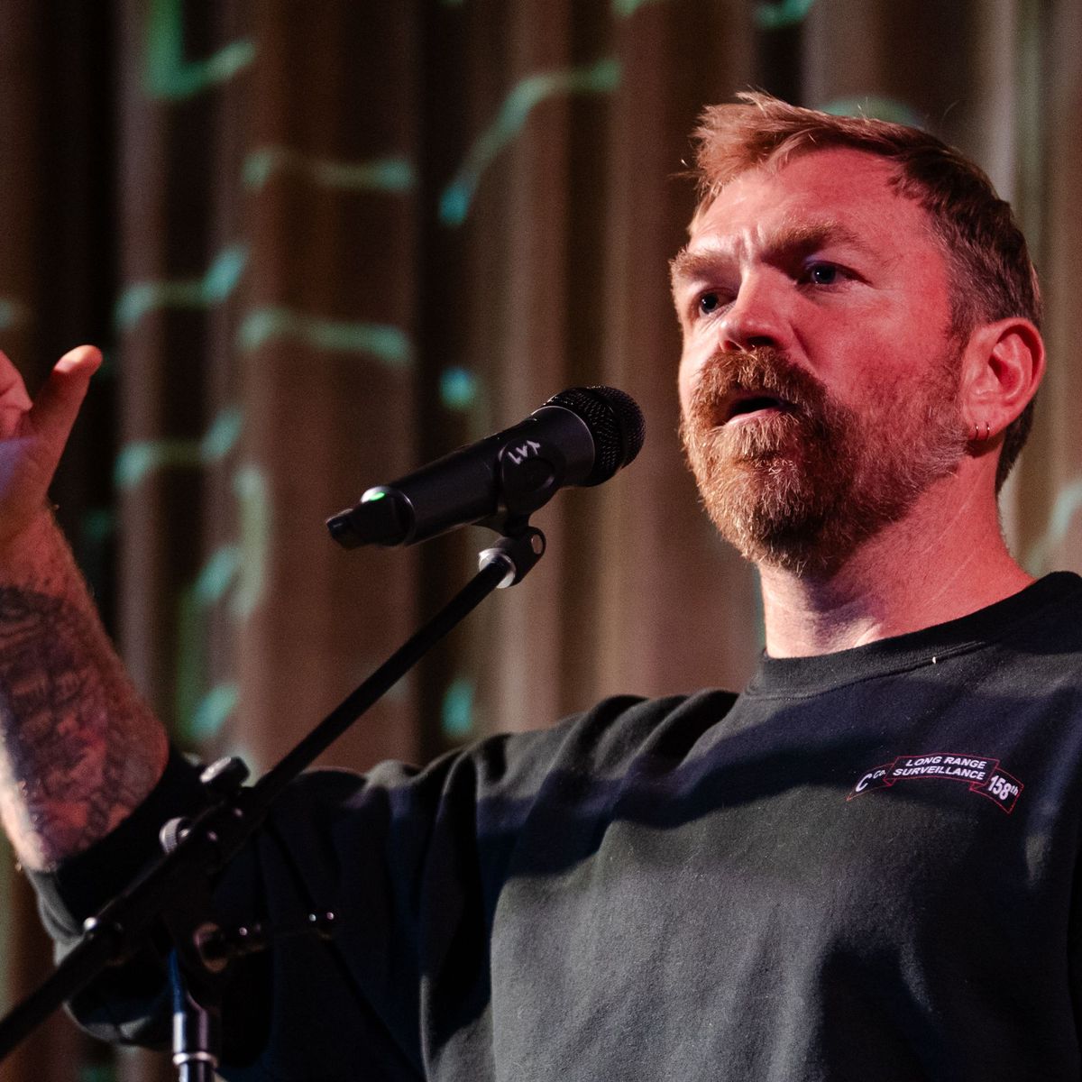 Maine Senatorial Candidate Graham Platner Speaks To Voters During Town Hall