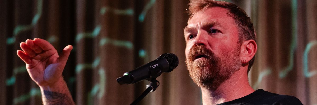 Maine Senatorial Candidate Graham Platner Speaks To Voters During Town Hall
