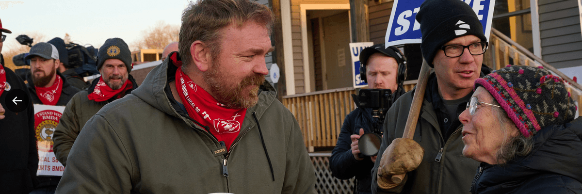Maine US Senate candidate Graham Platner