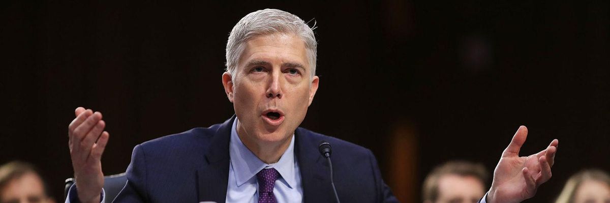 Dark Justice: Neil Gorsuch and His Secret Big-Money Backers