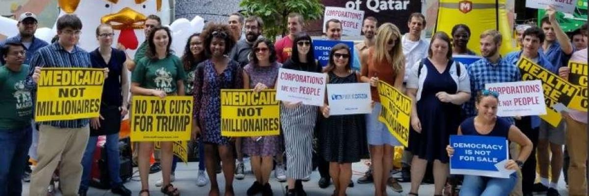 As Trump Begins Tax Reform Push, Critics Rip Plan as Fact-Free, Trickle-Down 'Scam'