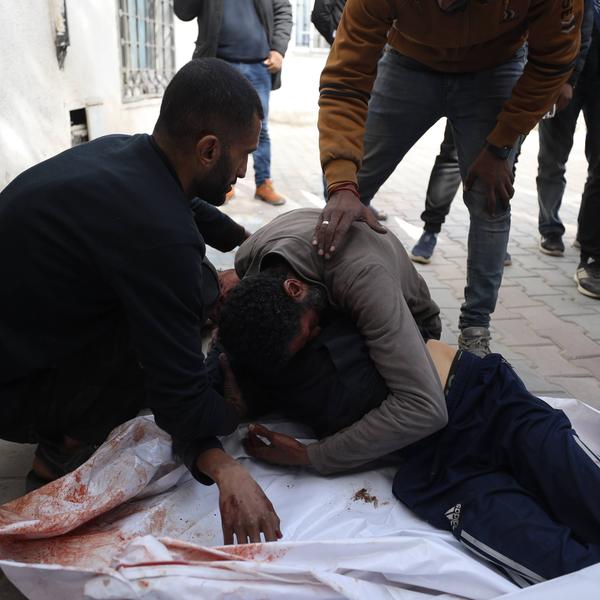 Man mourns killing of two teenagers