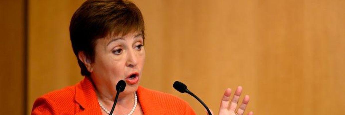 IMF Head Gives 'Stark Message' of Looming Inequality-Fueled Global Financial Disaster