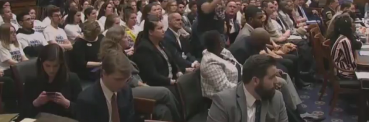 'Disgusting': GOP Congressman Tries to Get Parkland Victim's Father Ejected From Gun Control Hearing
