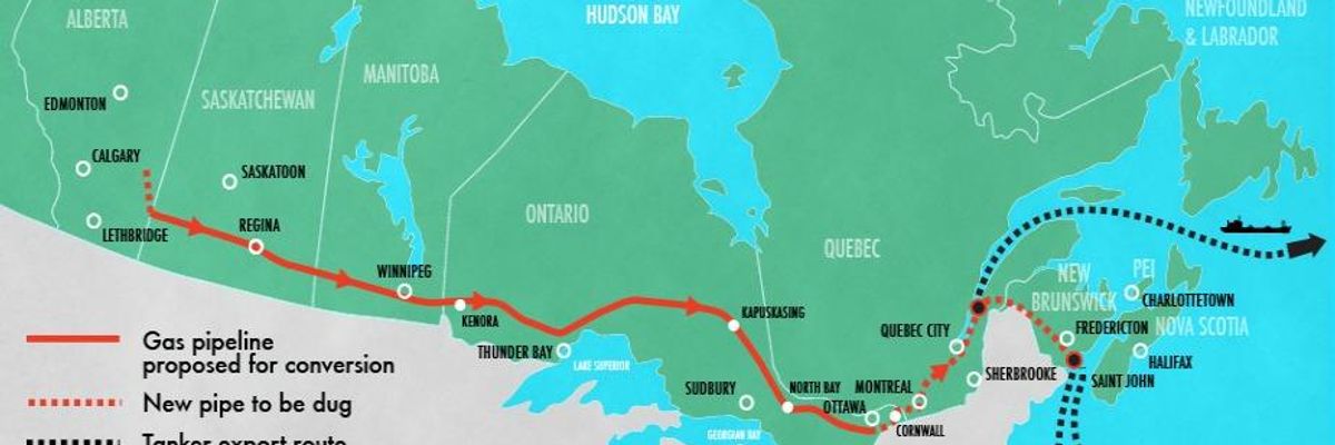 Energy East Tar Sands Pipeline Hits Major Snag as TransCanada Forced to Scrap Terminal