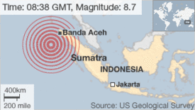 Huge Quake Strikes Off Indonesia, Tsunami Warnings Lifted