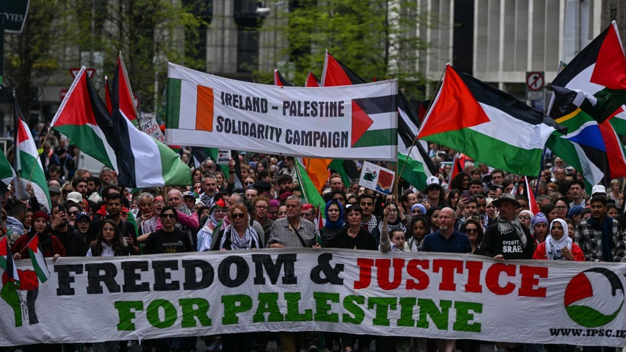 March For Palestine In Dublin