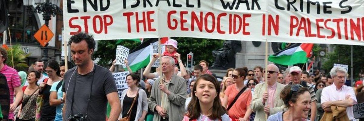 'Silence is Consent': Thousands Worldwide March For Gaza