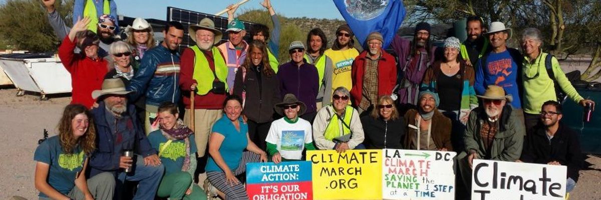 When the Act of Doing Speaks Volumes: Notes from the Great Climate March