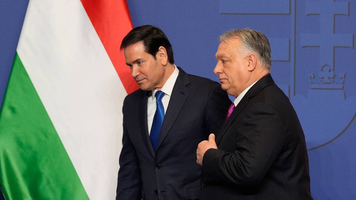 Marco Rubio and Viktor Orbán