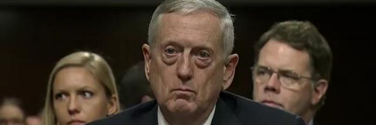 Watch: Defense Secretary Nominee James "Mad Dog" Mattis Faces Senate Confirmation