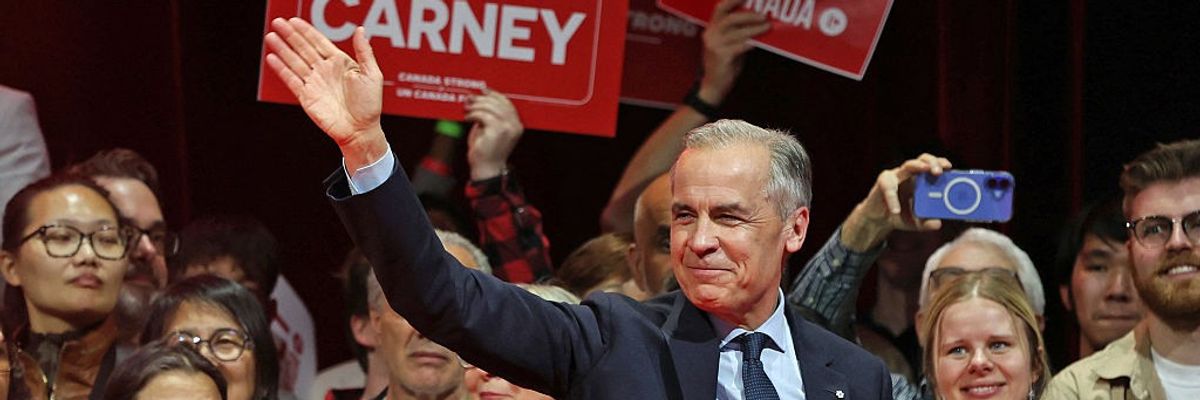 Mark Carney after win in 2025