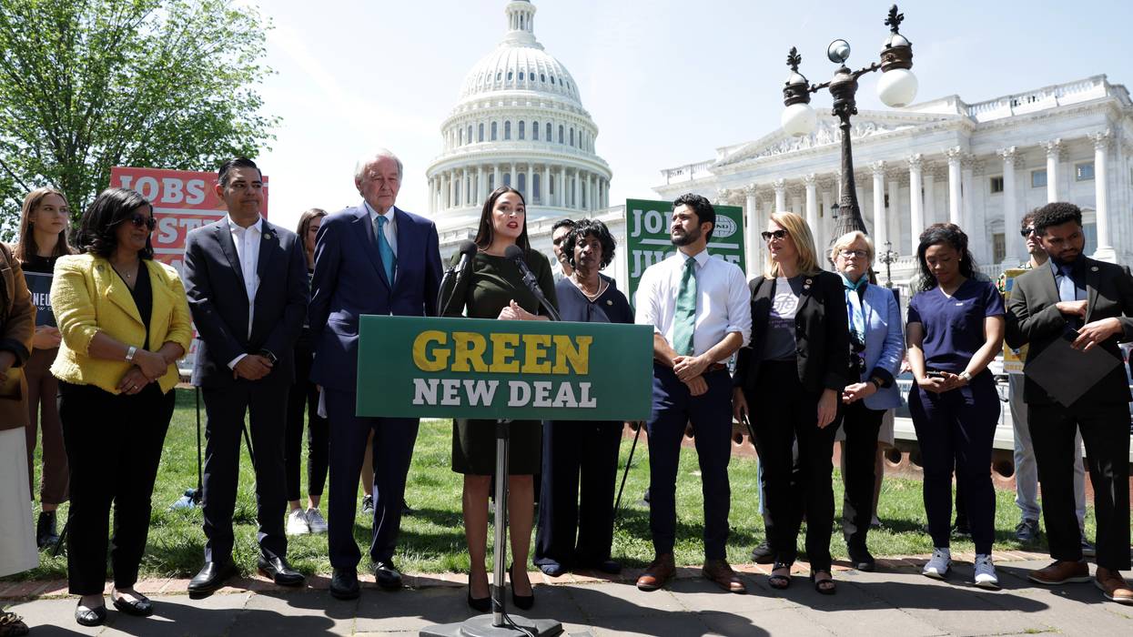 Markey and Ocasio-Cortez reintroduce Green New Deal Resolution