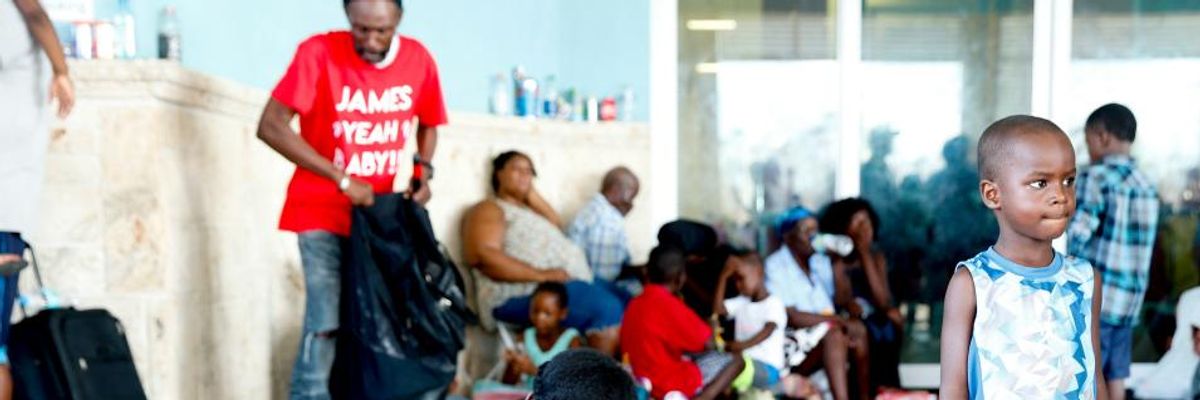 "Trump's Racism and Cruelty Knows No Bounds": Outrage as President Smears Dorian Victims Fleeing Bahamas as Gang Members