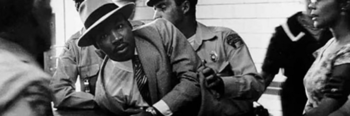 Martin Luther King Jr. is arrested for loitering in 1958
