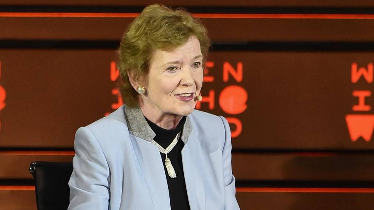 Climate Justice Champion Mary Robinson Warns Extinction Rebellion of Perils If Unwise Tactics 'Alienate the Public'