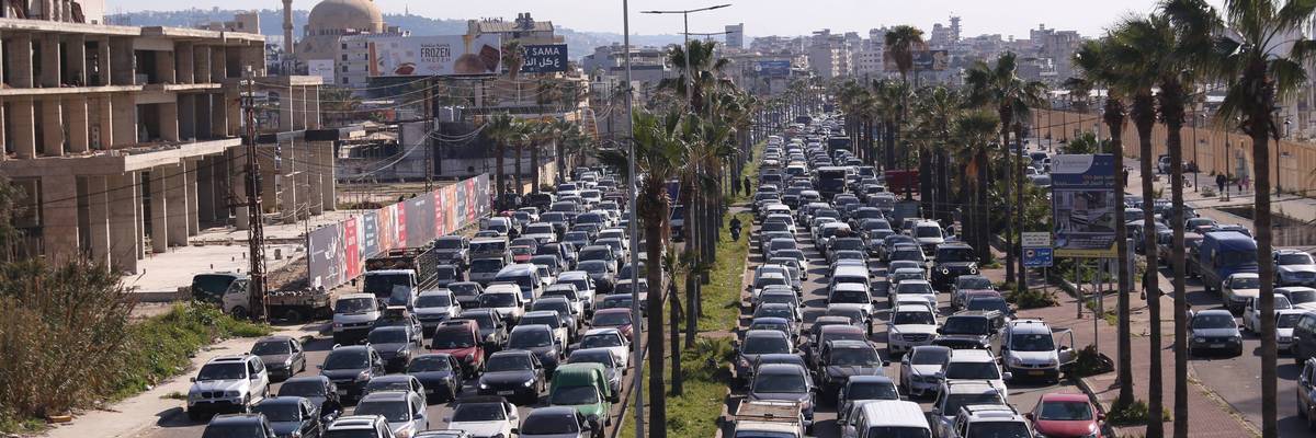 Mass displacement in Lebanon following Israeli airstrikes