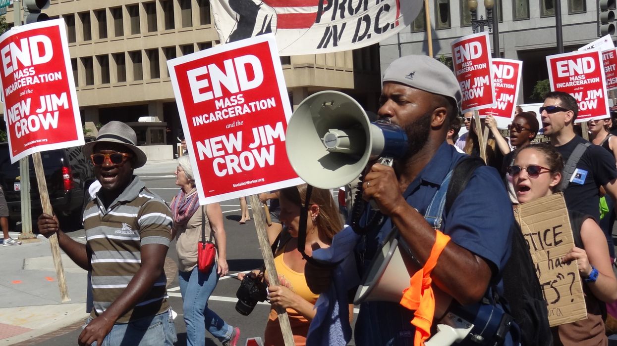 Mass incarceration protest