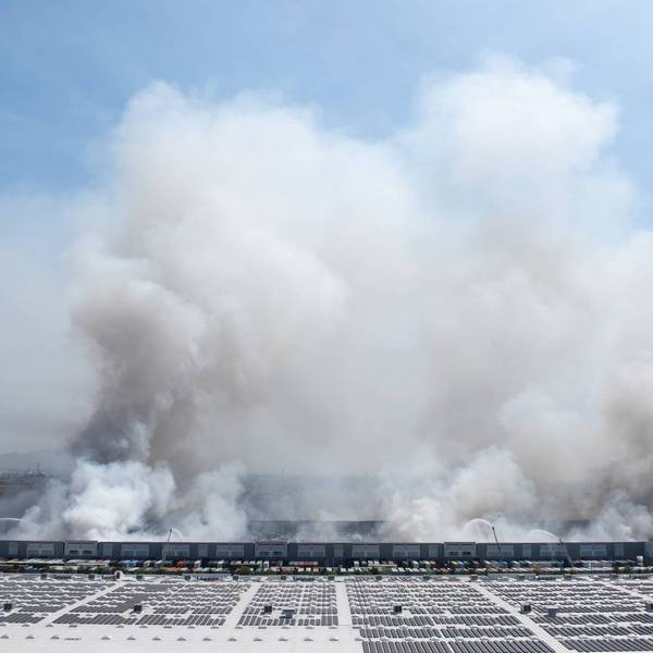Massive Warehouse Blaze In California Sparks Six-alarm Response
