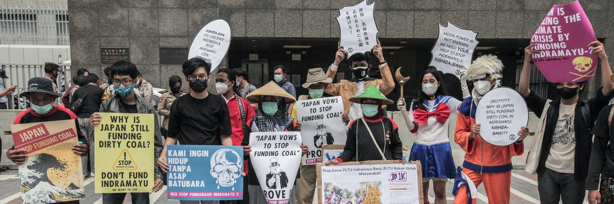 Matarbari coal plant protest