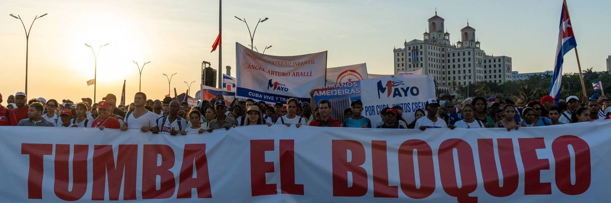 May Day celebrations mark annual workers parade in Havana