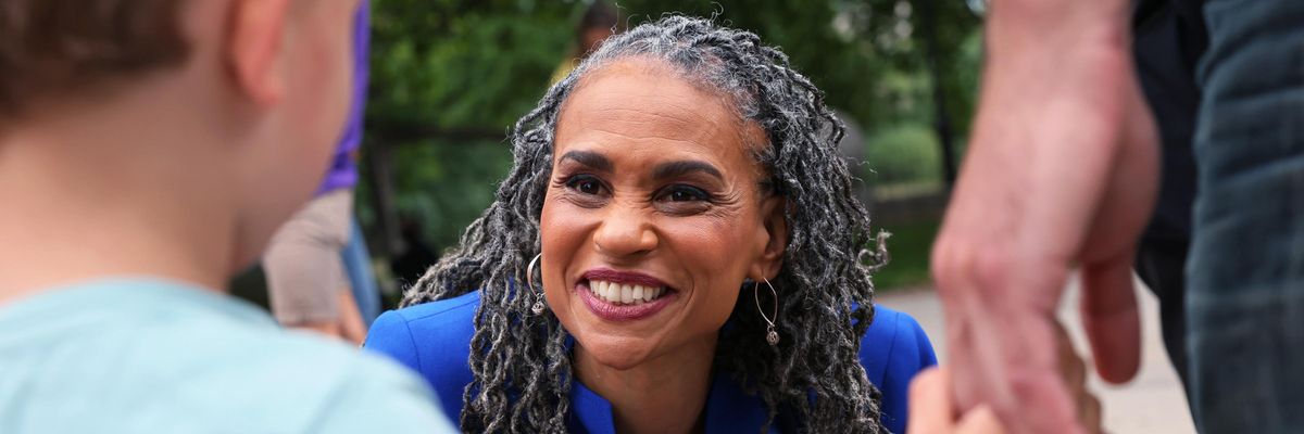 Maya Wiley in New York