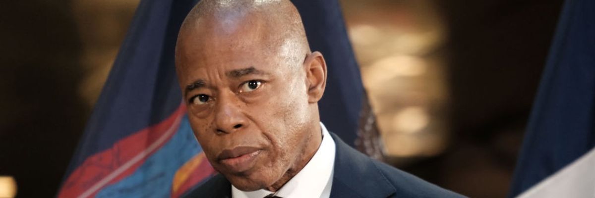 Mayor Adams In New York City