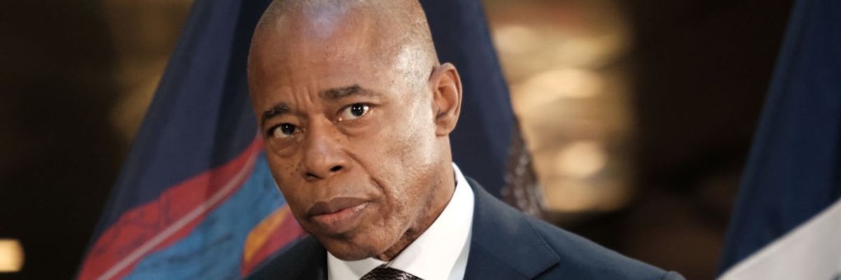 Mayor Adams In New York City