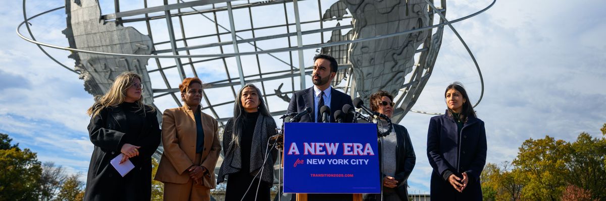 Mayor-elect of New York City Zohran Mamdani