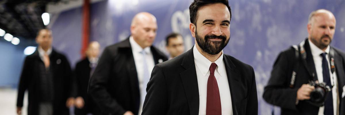 Mayor Zohran Mamdani visits Citi Field