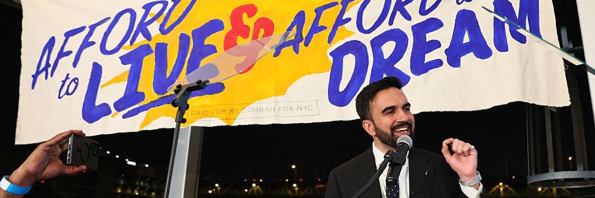 Mayoral Candidate For New York Zohran Mamdani Holds Primary Election Night Party