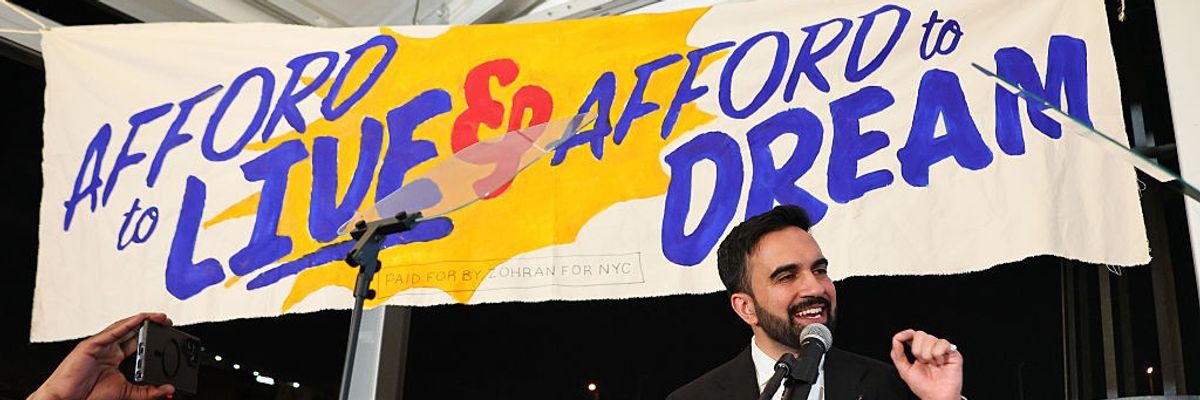 Mayoral Candidate For New York Zohran Mamdani Holds Primary Election Night Party