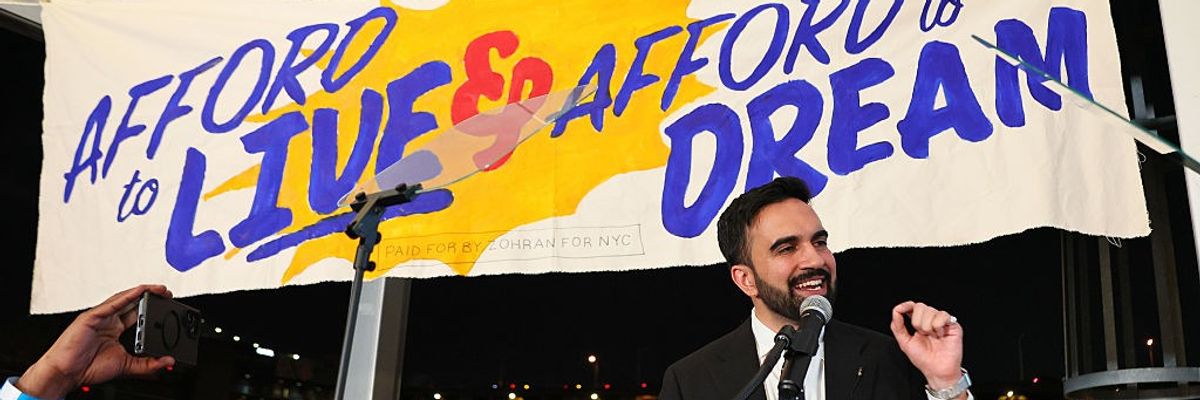 Mayoral Candidate For New York Zohran Mamdani Holds Primary Election Night Party