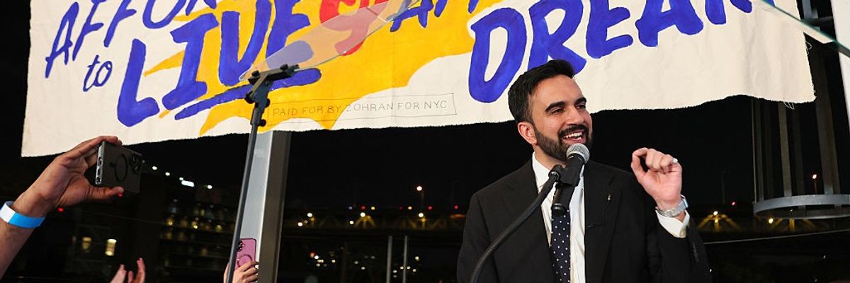 Mayoral Candidate For New York Zohran Mamdani Holds Primary Election Night Party