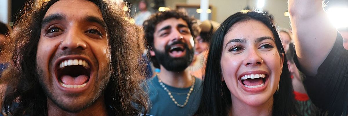 Mayoral Candidate For New York Zohran Mamdani Holds Primary Election Night Party