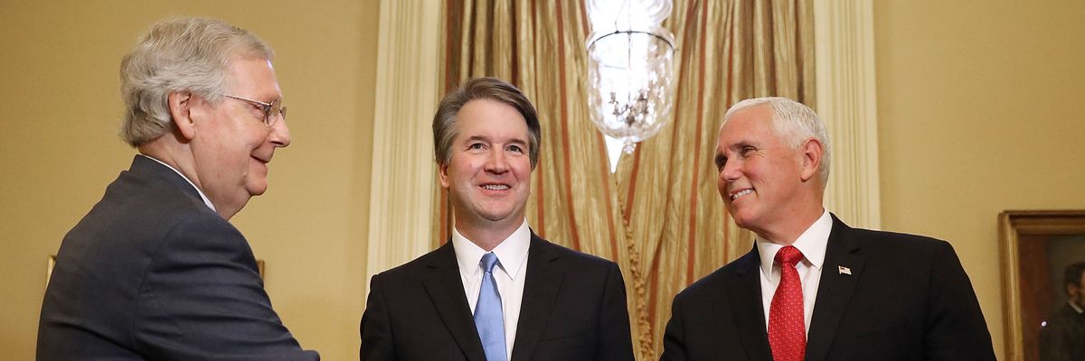 McConnell, Kavanaugh, and Pence