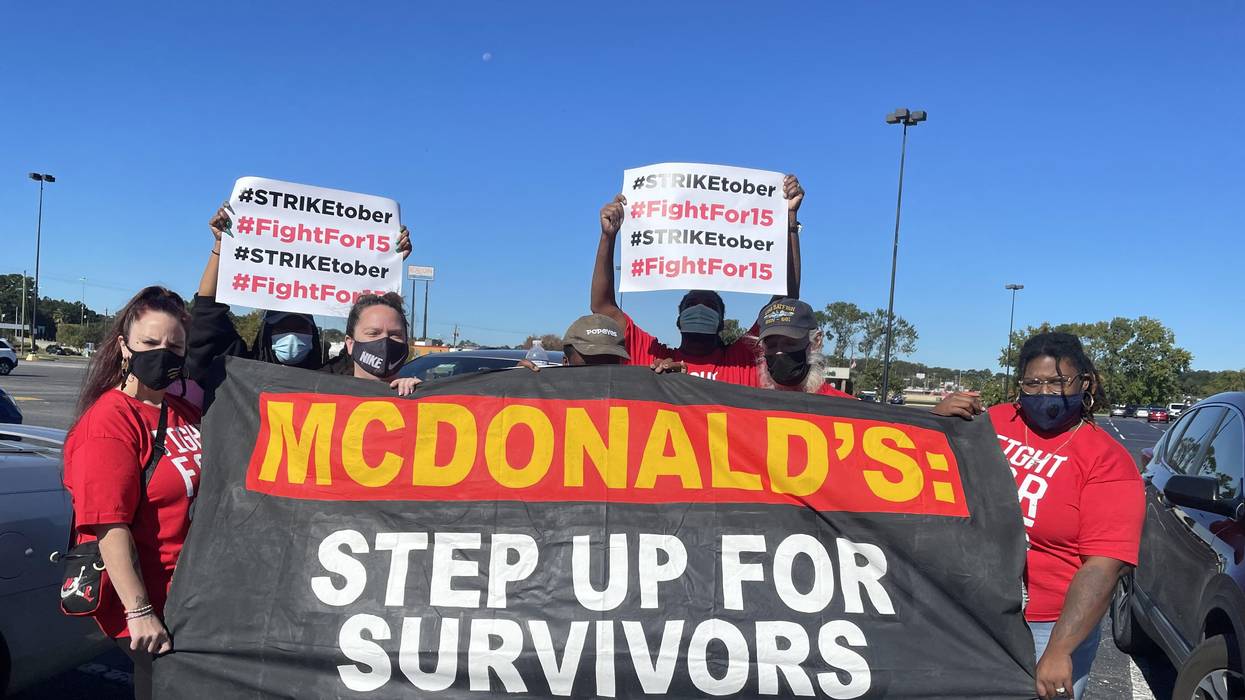 McDonald's strikers