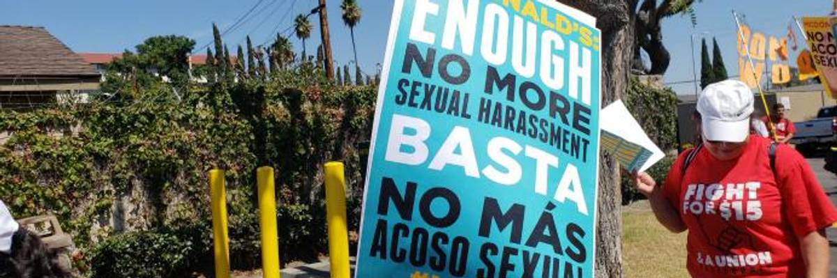 #MeToo Movement Takes on McDonald's as Workers Strike Against Sexual Harassment 'Epidemic'