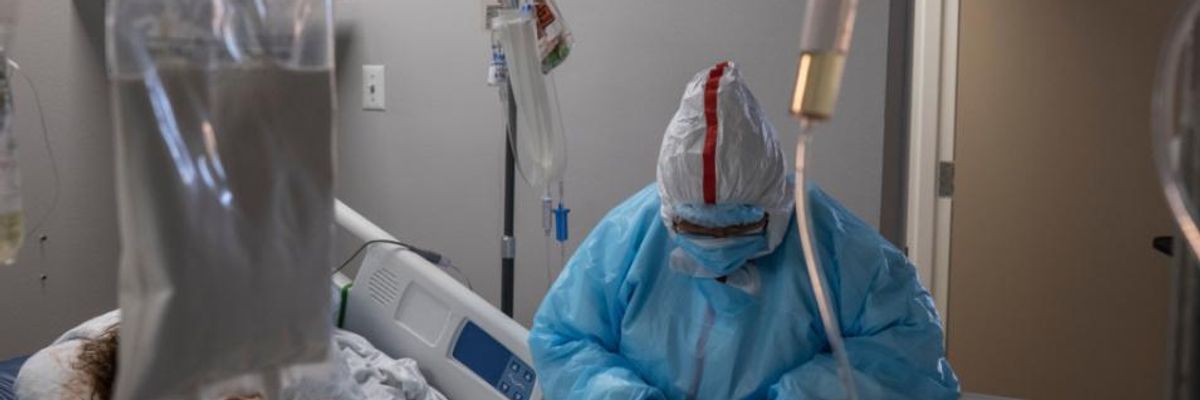 As Pandemic Overwhelms Hospitals, 1/3 of Americans Live in Areas Where ICUs Close to Capacity