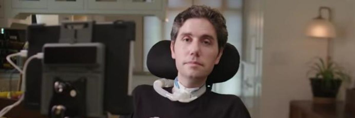 In DNC Remarks, Dying Medicare for All Activist Ady Barkan Delivers Powerful Indictment of 'Broken' US Healthcare System