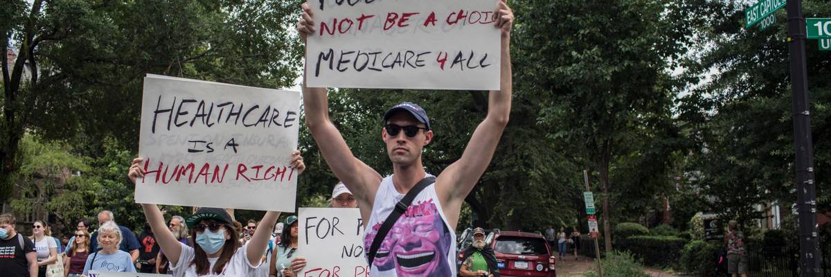 Medicare for All protest