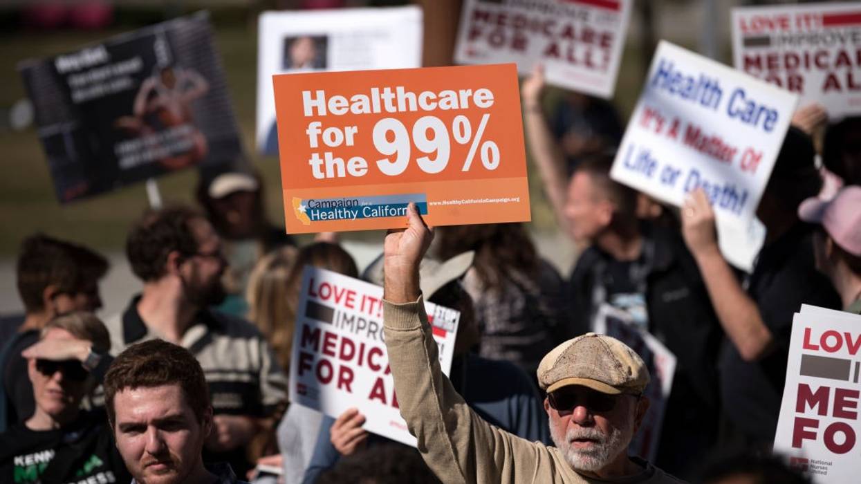 Medicare for All Rally in Los Angeles
