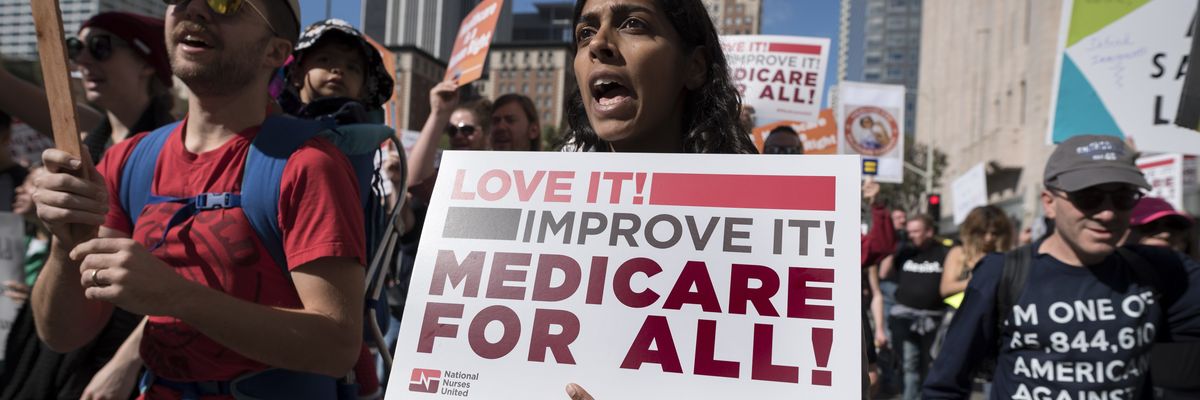 Medicare for All Rally in Los Angeles