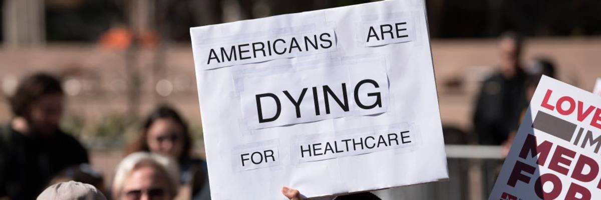 Medicare for All Rally in Los Angeles