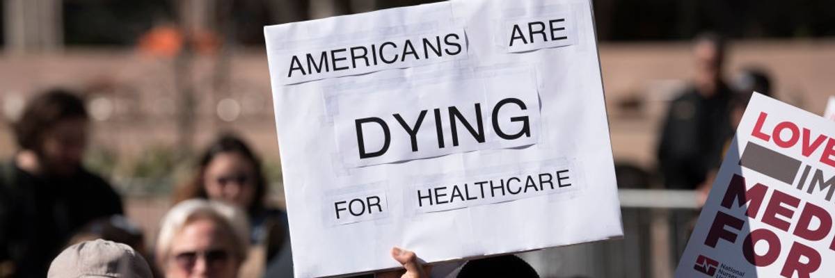 Medicare for All Rally in Los Angeles